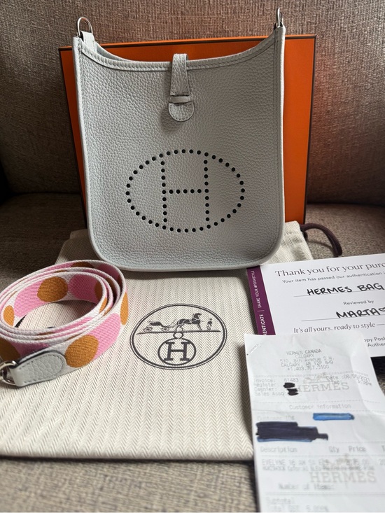 Hermes Handbags - Hermes Evelyne TPM Authentic